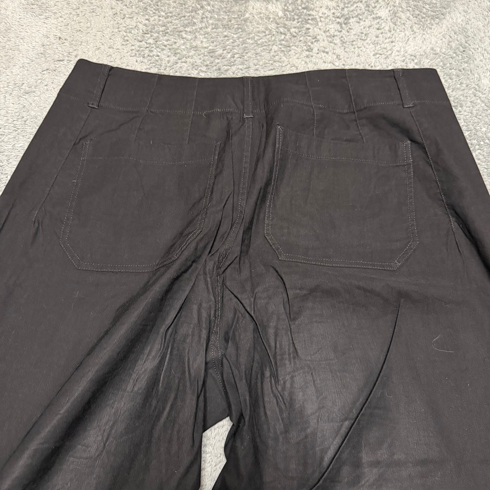 Maeve By Anthropologie Colette Pants Women’s 18w Black Cropped Linen Bland — image 4 of 8